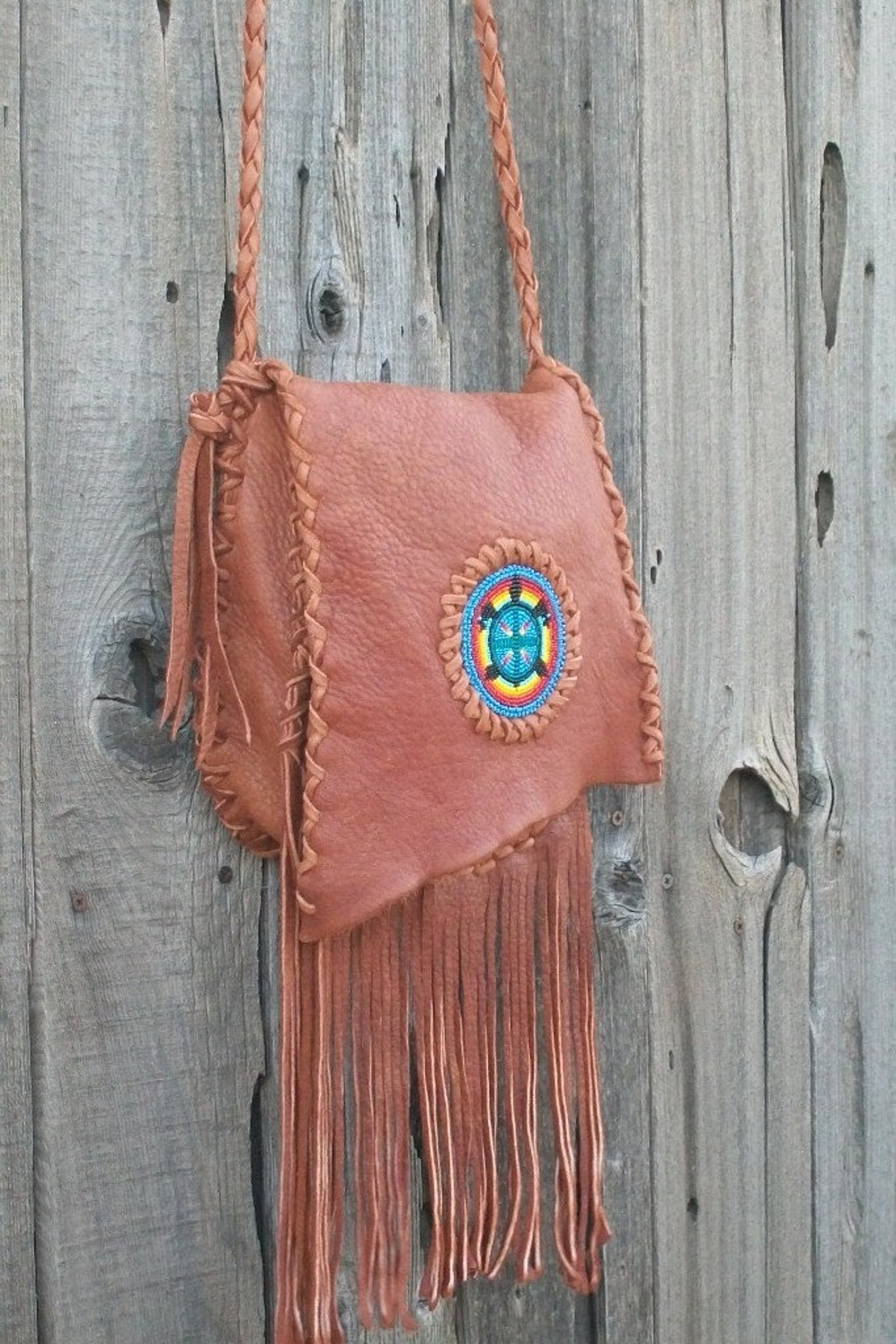 Pattern Print Totem Crossbody bags