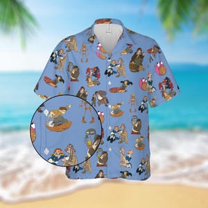 Disney Treasure Planet Hawaiian Shirt, Space Pirate Aloha Shirt, Cosmic Adventure Disney Vacation Shirt DHT 768