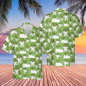 Kermit Singing Button Shirt And Shorts, Kermit The Frog Button Down Hawaii, Funny Kermit Frog Beach Shirt Gift  NN000110