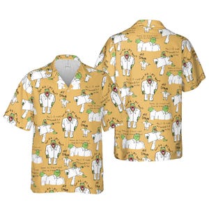Kermit Singing Hawaiian Shirt, Kermit The Frog Button Down Hawaii, Funny Kermit Frog Beach Shirt Gift  NN00098