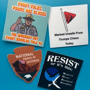 BLM – inseguro e não ok hoje vinil | Adesivo de socorro do Bureau of Land Management | alerta de bandeira vermelha