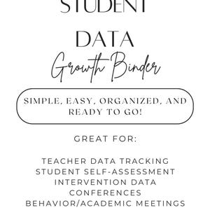 Groeimap voor studentengegevens (wit)