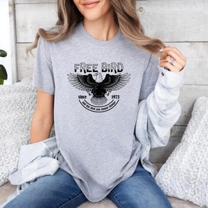 Retro Music Shirt, Rock Band Shirt, Vintage Music Shirt, Gift For Rock Lovers, Vintage Concert Shirt, Free Bird Shirt, Old School Band Shirt