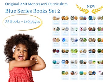 Montessori House: Intermediate Reading with Blue Series Book SET 2 in a Digital Download