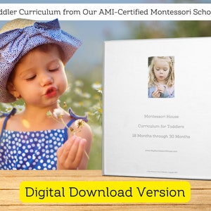 Montessori Homeschool Curriculum For Toddlers DIGITAL Download image 1