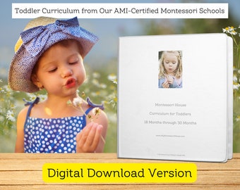 Programme d'enseignement Montessori à la maison pour les tout-petits à téléchargement NUMÉRIQUE