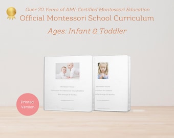 Official AMI Certified School Montessori Curriculum for Guide to Infancy and Toddlers