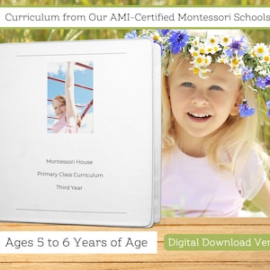 AMI Montessori for Home School: First Grade Prep Album for Kindergarten Year 2