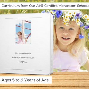 Montessori Teaching Curriculum for Kindergarten Year 2 (First Grade Prep)