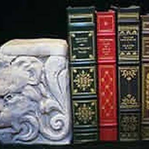Lion Head Bookends Pair Gothic Jungle King Africa Animal Medieval Renaissance Black Beast Gargoyle Celtic Library Decor Book Pagan