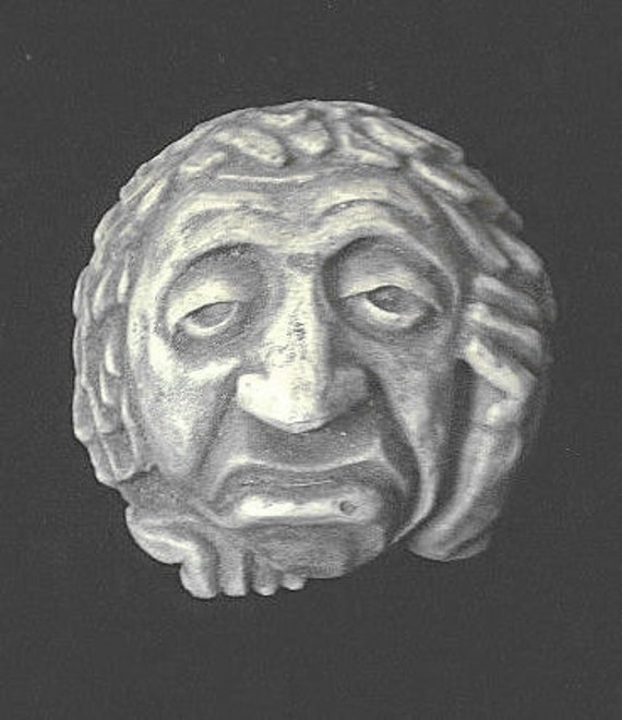 Oxford Chapel Gargoyle Sloth Face Gothic Lazy Man Wall Hanging