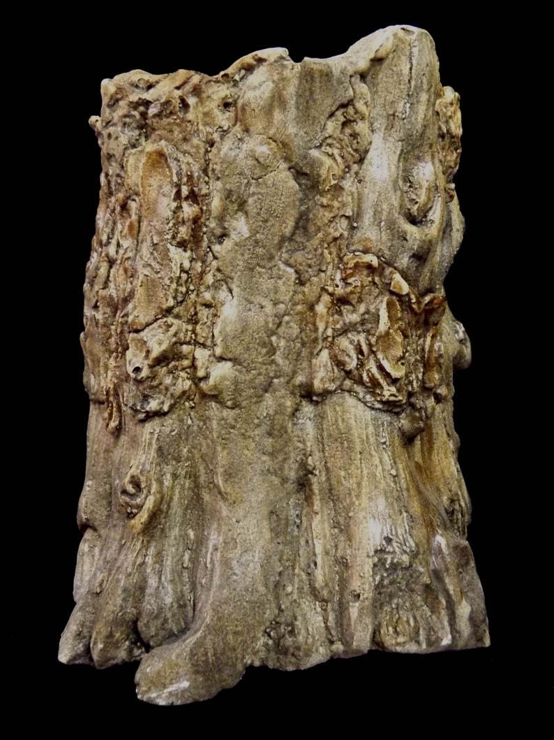 Concrete Garden Planter Tree Face Nature Man Chief Split Chin | Etsy