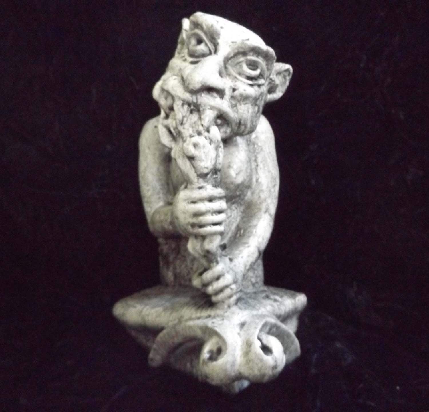 Gargoyle Bone Eater Large Notre Dame Statue Gothic Medieval