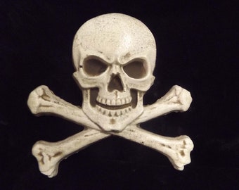 SKULL & CROSSBONES PUB 40cm×60cm ウッドサイン Skull and Crossbones Wall Plaque Set Gothic Home Decor Pirate