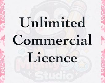 Unlimited Commercial License for Manufacturing and Fabric Printing
