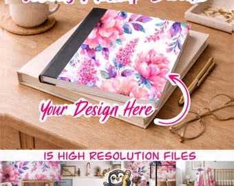 Mockup Bundle | 15 Seamless Pattern Displays | Digital Download (Procreate, Canva, Photoshop)