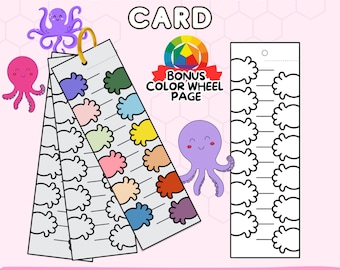 Blank Color Swatch Card Template: Alcohol Marker Chart (PDF)