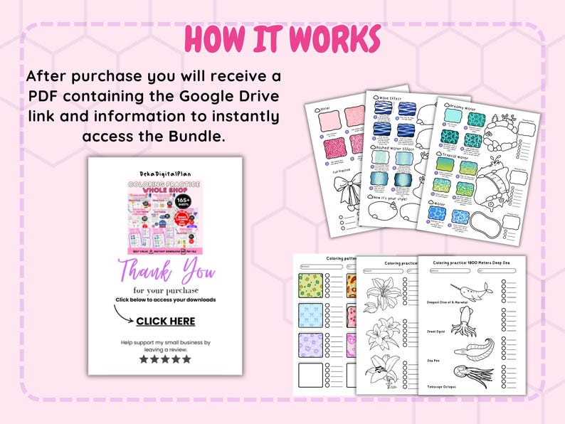 Color Swatch Template, Coloring Practice on Etsy, How to Color, Extreme Coloring, How to Color Pdf, Coloring Worksheets, Coloring Practice Forest, Learn to Color for Adults, Practice How to Draw Patterns, Practice Colouring Book, Guided Practice Coloring, Color Practice Shadows, Coloring Guide Template, How to Color Book, Coloring Practice Template, Coloring Techniques With Instructions, Practice Colouring Book, Learn to Color for Adults, Colorist Worksheets, Pattern Page for Markers image 6
