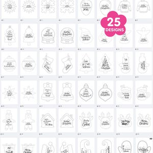 Weihnachten Schüttelkarten, Verpackung für Geld Gutscheine, Download Bastelvorlagen, Konfettitüten, Wunscherfüller Last Minute Karte, Printable Schüttelkarten für Weihnachten mit festlichem Design image 2