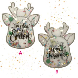 Weihnachten Schüttelkarten, Verpackung für Geld Gutscheine, Download Bastelvorlagen, Konfettitüten, Weihnachtliche Schüttelkarten für kreative Geschenkideen image 6