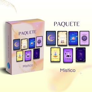 Mystical themed planners and journals, witches, tarot, crystals, herbs, essential oils, moon planner, astrology, planners