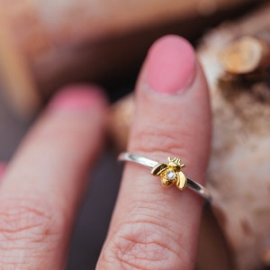 Honey Bee Ring Save the Bees image 1