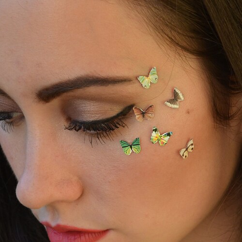 Butterfly Eye Decal Teen Girl Gifts Temporary Tattoo - Etsy Butterfly Eye Decal Teen Girl Gifts Temporary Tattoo - Etsy