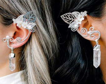 Metal Elven Ears - Elf Ear Cosplay - Fairy Ear Cuff