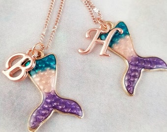 Mermaid Necklace - Mermaid Tail - Mermaid Pendant