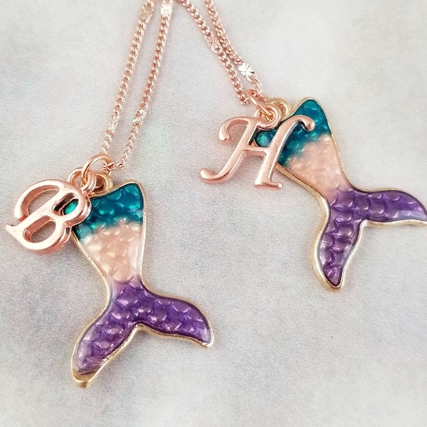 Mermaid Necklace - Mermaid Tail - Mermaid Pendant