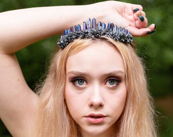 Fairy Crown - Crystal Headpiece - Crystal Crown - Mermaid Crown