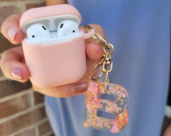 Custodia in resina per AirPods: portachiavi in silicone per AirPods 1 e 2