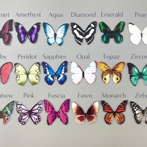 Set of 3 Butterfly Hair Clips Hair Accessories For Women Hair Bow Set Butterfly Clips image 4