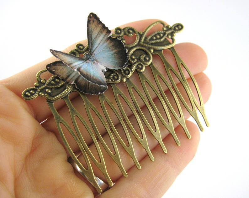 Womens Hair Combs for Her Butterfly Hair Comb Clip Etsy