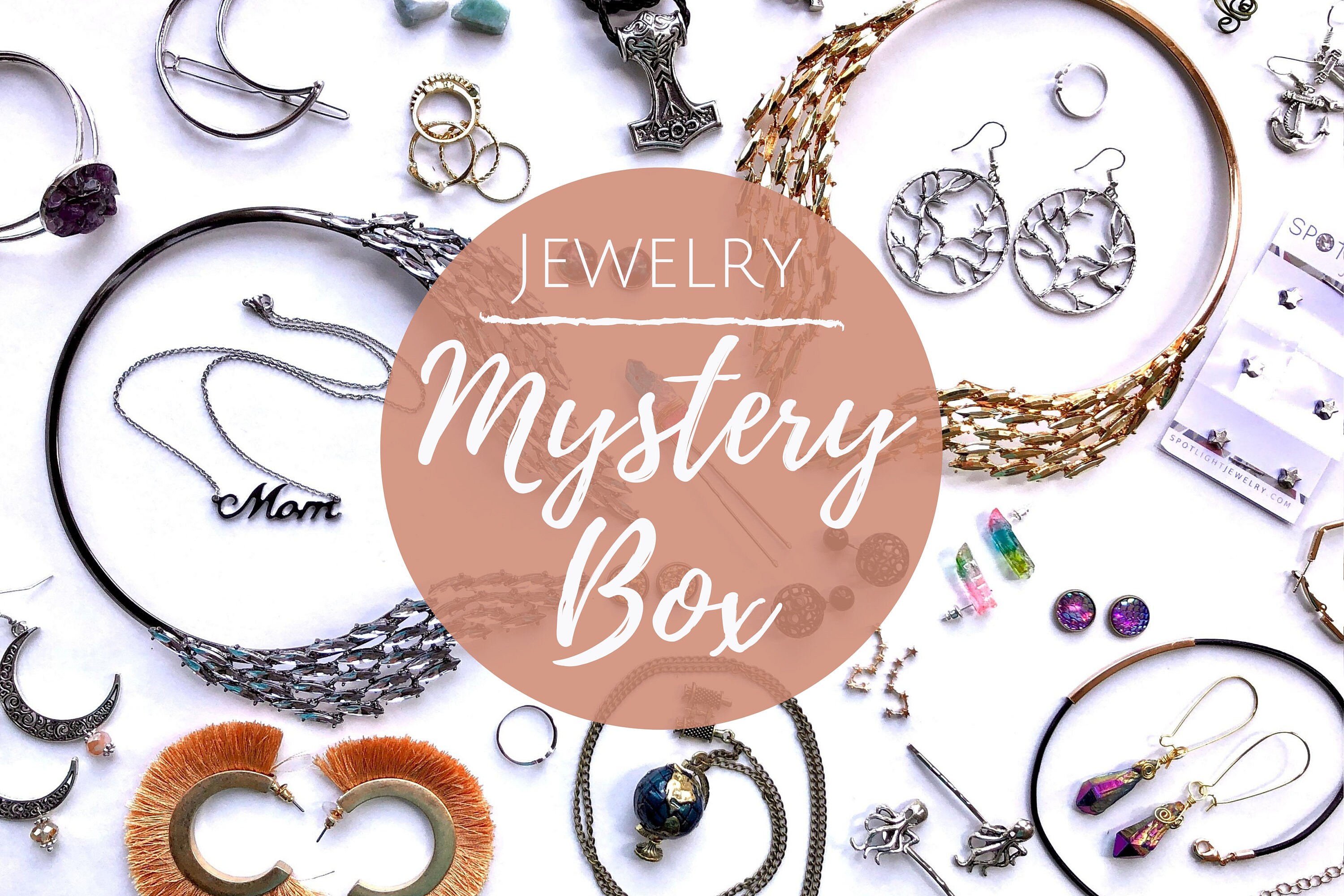 gold jewelry mystery box