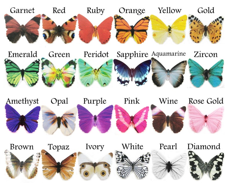 Hair Bow Set Butterfly Clips Set of 3 Butterfly Hair Clips Hair Accessories For Women