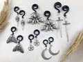 Gothic Ear Weights - Creepy Gothic Jewelry - Ear Tunnels - Dangle Plugs