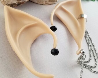 Elf Ears - Silver Elf Ear Cuff - Elf Ears Cosplay - Child Elf Ears - Fairy Ears - Elf Ear Kids