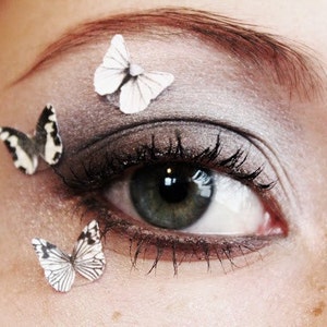 Butterfly Face Stickers Makeup - Eye Makeup Stickers - Butterfly Makeup