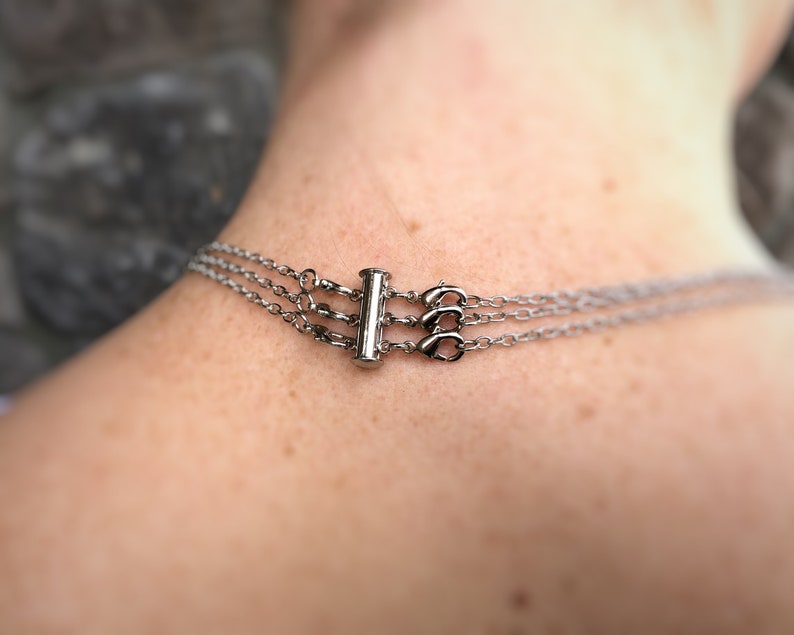 Layered Necklace Clasps Layered Necklace Set Necklace Etsy Australia