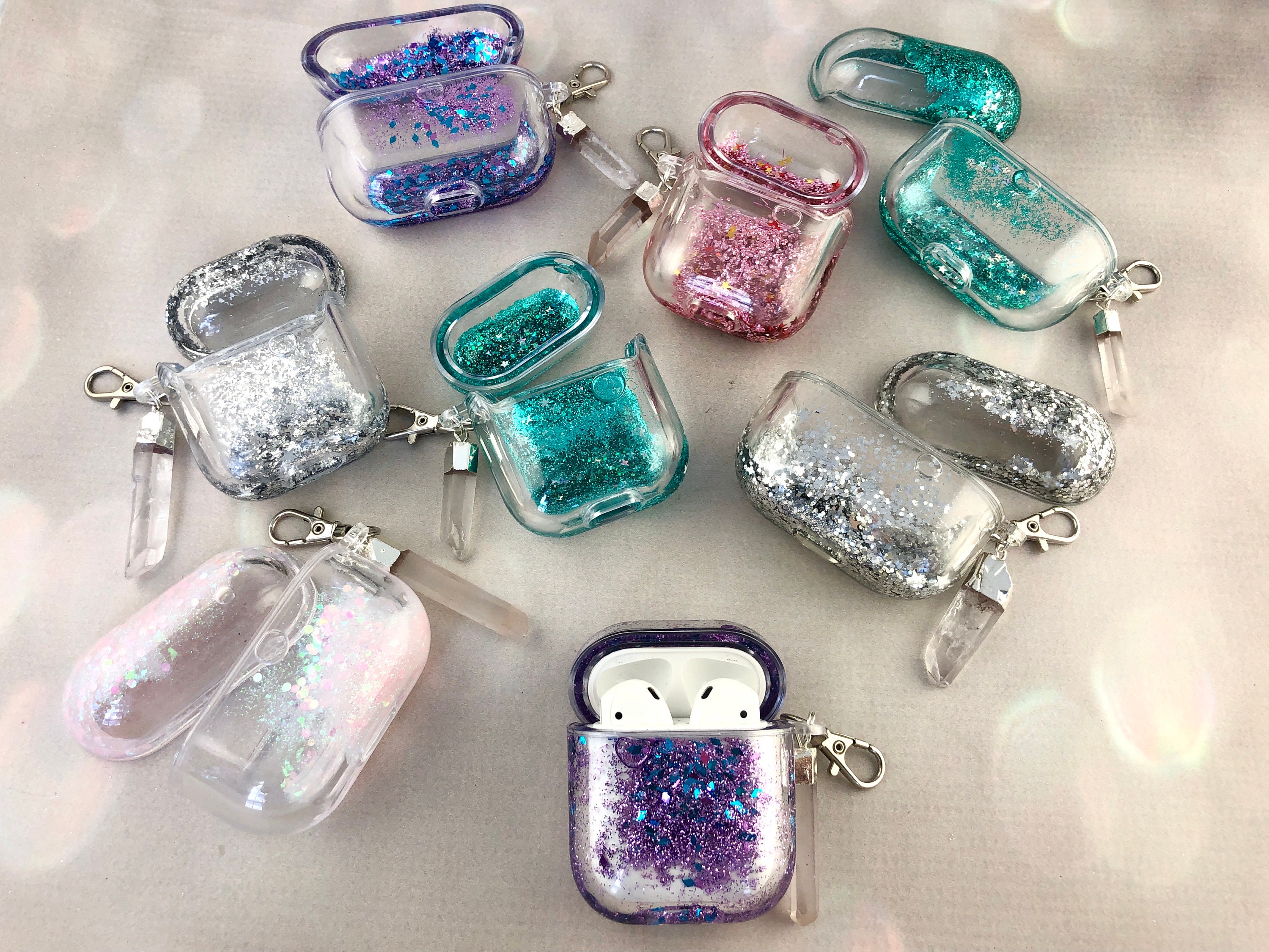 Glitter airpod case deals