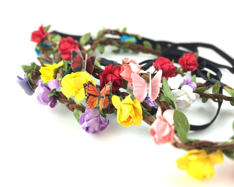 Diadema R Gorro Para Adulto Con Diseño De Flores Trenzadas Diadema R Gorro Para Adulto Con Diseño De Flores Trenzadas