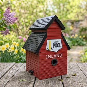 Nichoirs personnalisables sur le thème des silos à grains de l'Alberta et de la Saskatchewan