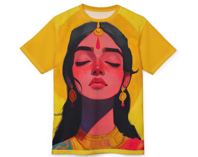 Vibrant Graphic Unisex Tee: Bohemian Festival Style