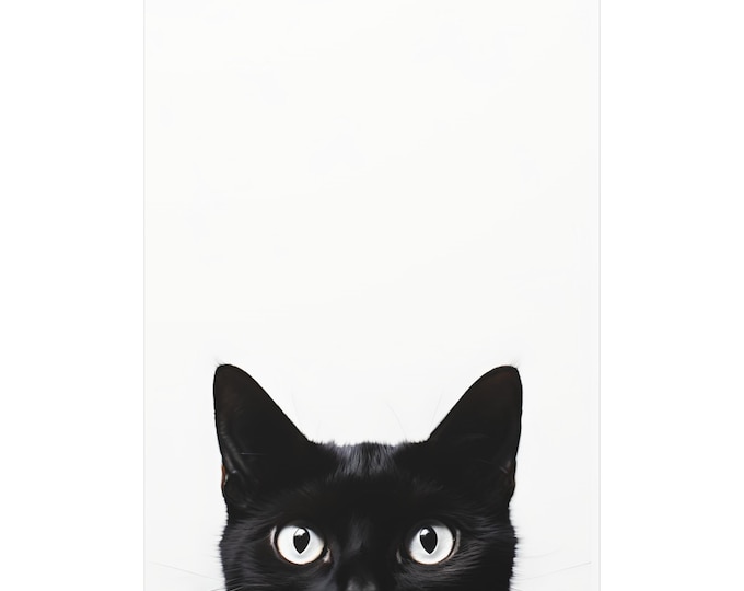 Playful Cat Canvas Wall Art: Whimsical Home Decor, Pet Lover Gift