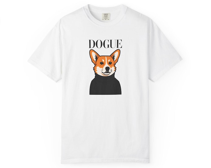 Corgi Dog Graphic T-Shirt: Unisex Pet Lover Apparel