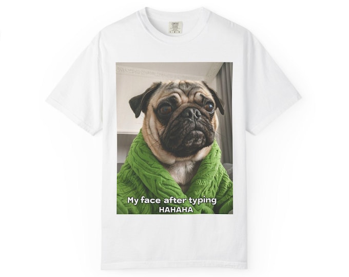 Comfort colors Pug Tee