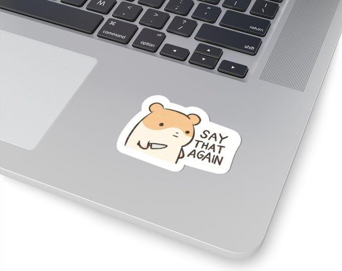 Kiss-Cut Stickers | Funny Vinyl Decals, Laptop Stickers, Gift for Teens, Whimsical Decor