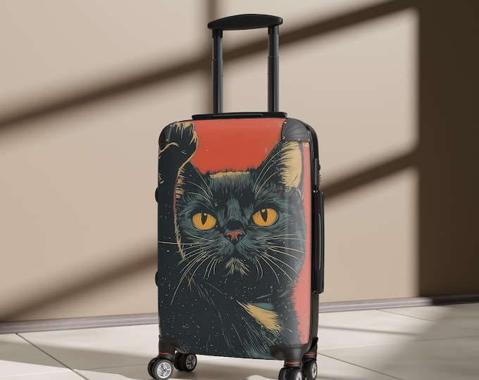 Cat Suitcase: Polycarbonate ABS Luggage for Cat Lovers