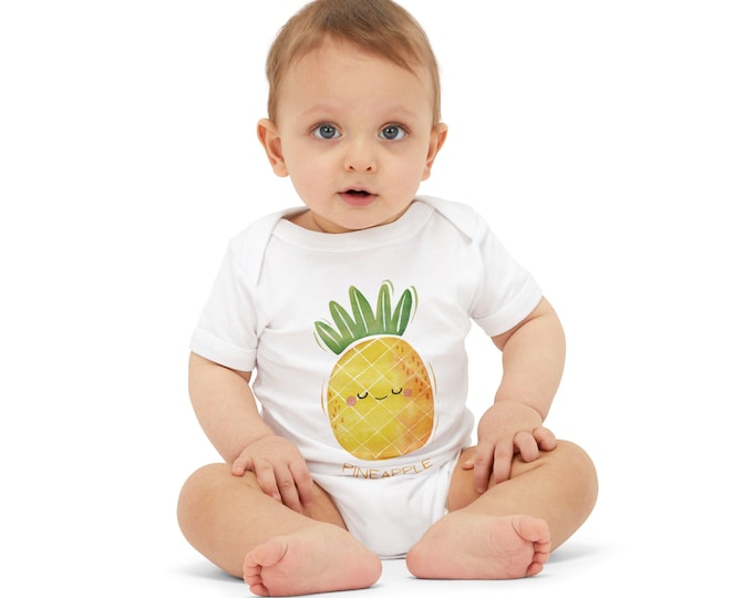 Cute baby One Piece, Baby Bodysuit, Summer Outfit, Toddler Gift, Cute Baby Clothes, Nursery Apparel